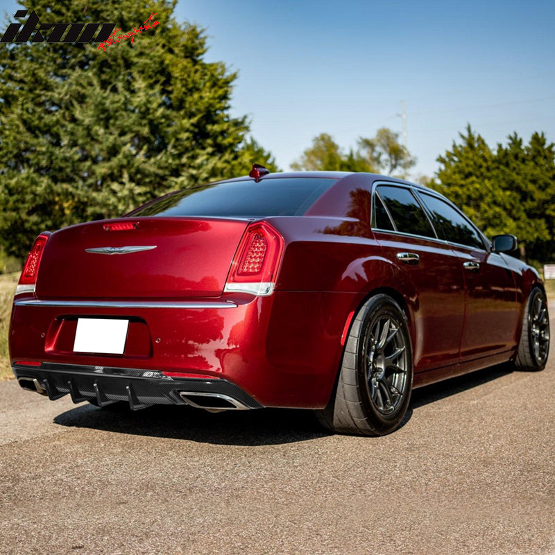 2015-2023 Chrysler 300 Rear Bumper Diffuser Shark Fin PP