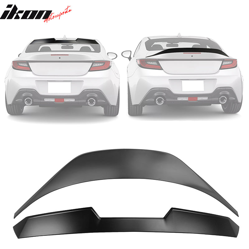 2022-2025 Subaru BRZ GR86 Unpainted V Roof + TRD Trunk Spoiler ABS
