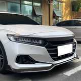 2021-2022 Honda Accord IKON V4 3PCS Front Bumper Lip PP