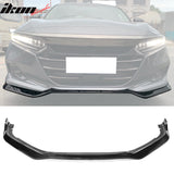 2021-2022 Honda Accord IKON V4 3PCS Front Bumper Lip PP