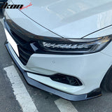 2021-2022 Honda Accord IKON V4 3PCS Front Bumper Lip PP
