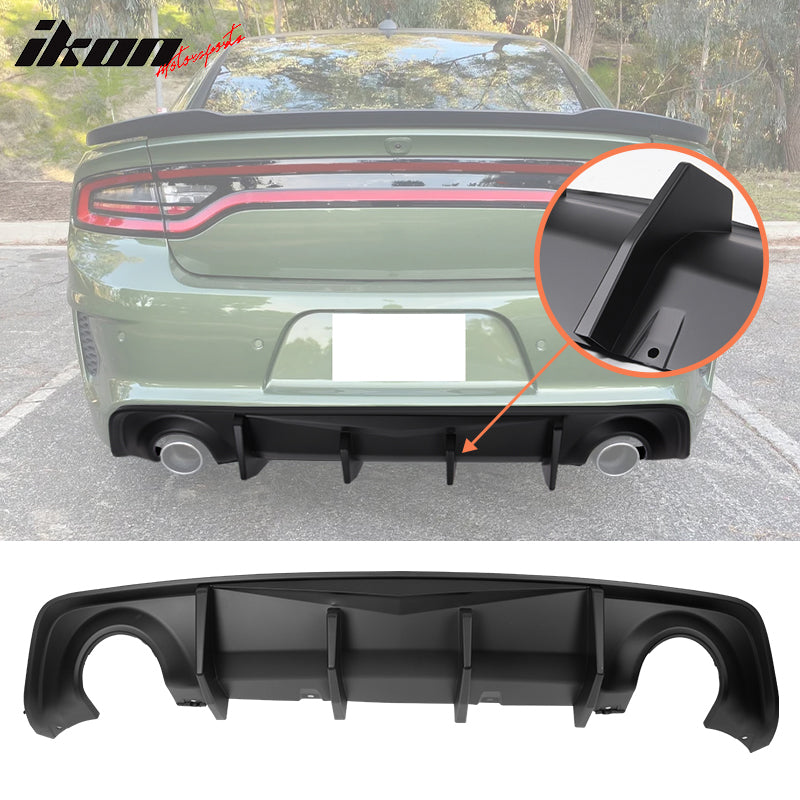 2020-2023 Charger Widebody Rear Diffuser 2PCS PP