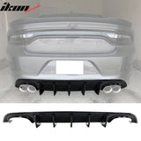2015-2023 Dodge Charger Quad Exhaust Rear Bumper Diffuser 2PCS