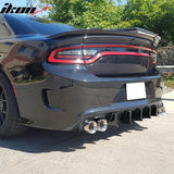 2015-2023 Dodge Charger Quad Exhaust Rear Bumper Diffuser 2PCS