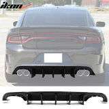 2015-2023 Dodge Charger Quad Exhaust Rear Bumper Diffuser 2PCS