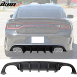2015-2023 Dodge Charger Quad Exhaust Rear Bumper Diffuser 2PCS