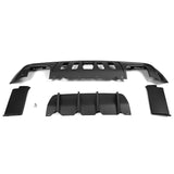 2008-2014 Dodge Challenger 2015+ SRT Hellcat Rear Bumper + V3 Diffuser