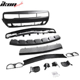 2008-2014 Dodge Challenger Front + Rear Bumper Cover + Diffuser PP