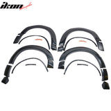 2008-2014 Challenger Front+Rear Bumper Cover+Fender Flares+V3 Diffuser