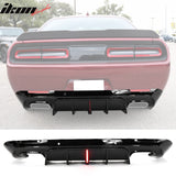 2015-2024 Dodge Challenger IKON Rear Bumper Diffuser PP