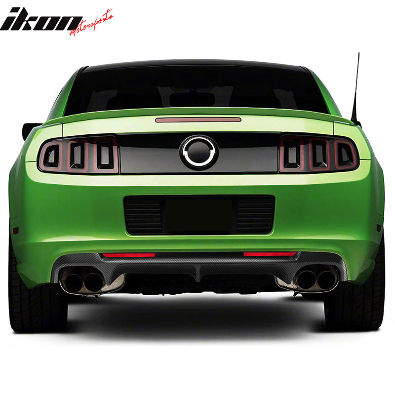 2013-2014 Ford Mustang GT500 Rear Diffuser Lip + Fin PP