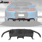 2013-2014 Ford Mustang GT500 Rear Diffuser Lip + Fin PP