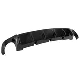 2013-2014 Ford Mustang V6 GT Carbon Fiber Print Rear Bumper Lip V2 PP