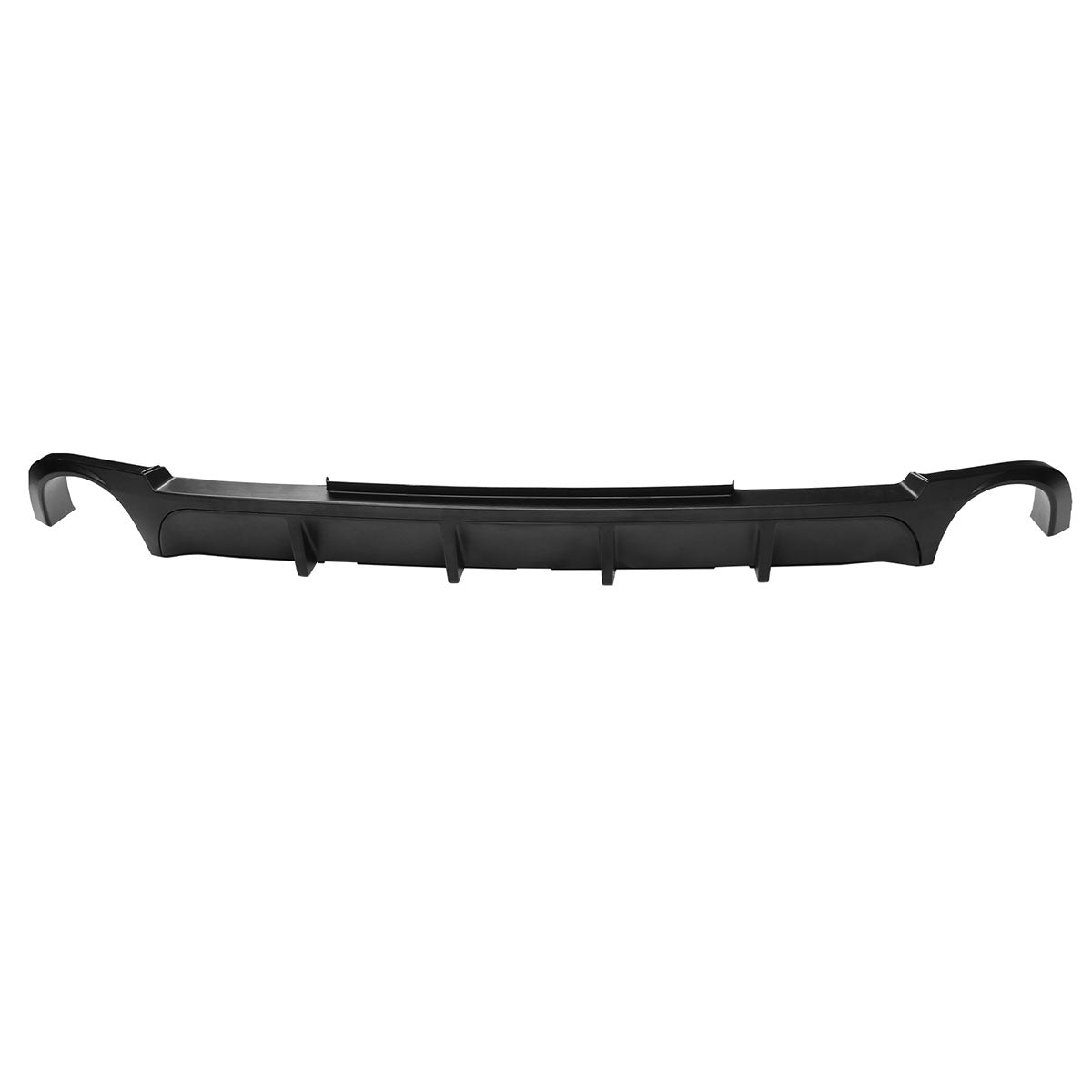 2013-2014 Ford Mustang V6 GT Carbon Fiber Print Rear Bumper Lip V2 PP