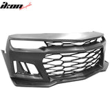 2014-2015 Chevy Camaro ZL1 Style Front Bumper Cover PP + Hood Cover