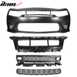 2015-2023 Dodge Charger Widebody SRT Unpainted Front Rear Bumper Kits