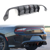 2015-2023 Dodge Charger Quad Exhaust Rear Bumper Diffuser 2PCS