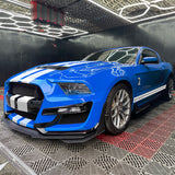2010-2014 Ford Mustang GT500 to S550 GT500 Style Front Bumper Cover