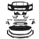 2010-2014 Ford Mustang GT500 to S550 GT500 Style Front Bumper Cover