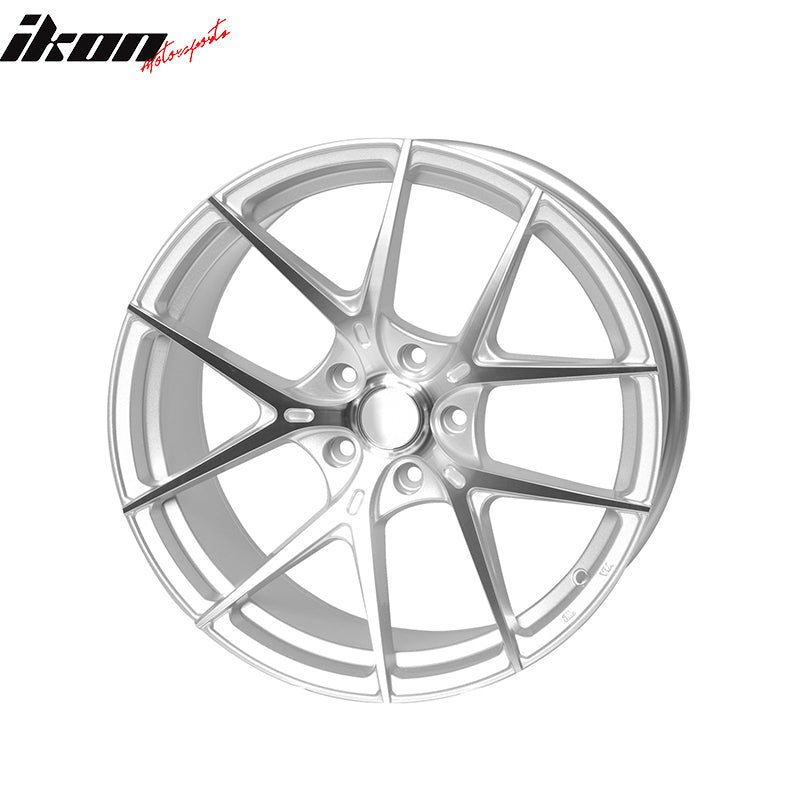 (2) 19X8.5 +35 5X114.3 5 Split Spoke Wheels Rims Replacement For Car