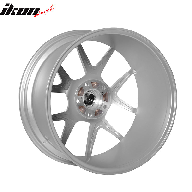 (2) 19X8.5 +35 5X114.3 5 Split Spoke Wheels Rims Replacement For Car