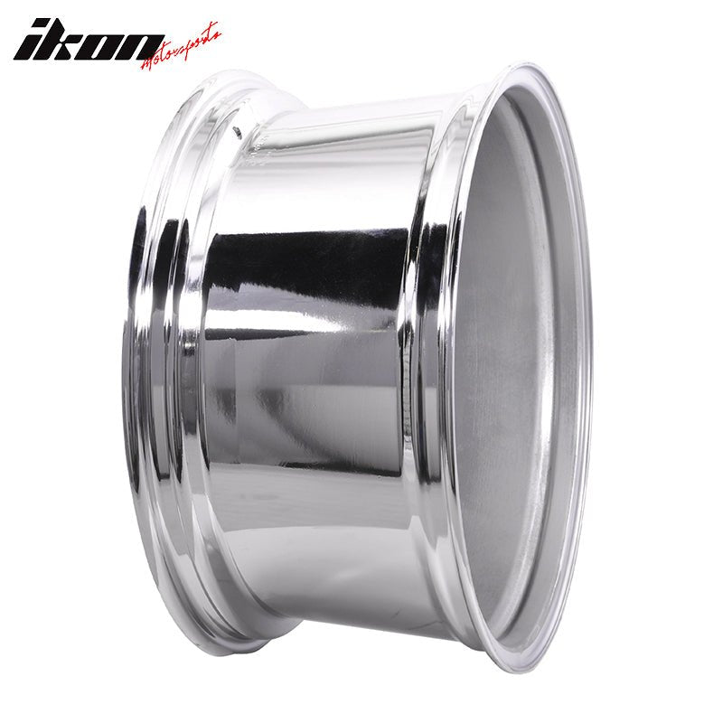 (4) 19X9.5 +40 5X114.3 / 5X120 Step Lip Deep Dish Mesh Wheels Rims