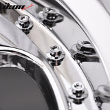 (4) 18X10 +30 5X100 / 5X114.3 Step Lip 5 Spoke Wheels Rims Accessories
