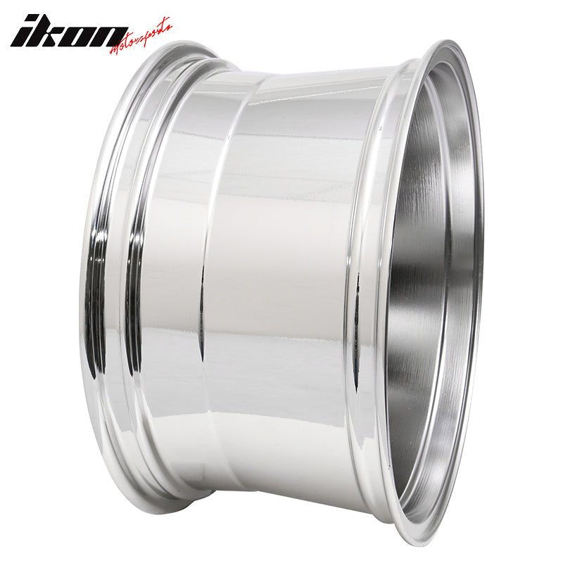 (4) 18X10 +30 5X100 / 5X114.3 Step Lip 5 Spoke Wheels Rims Replacement