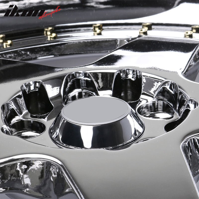 (4) 18X10 +30 5X100 / 5X114.3 Step Lip 5 Spoke Wheels Rims Replacement