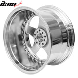 (2) 18X9.0 +30 5X100 / 5X114.3 Step Lip 5 Spoke Wheels Rim Replacement