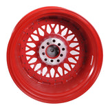 (2) 17X10 +30 5X100 / 5X114.3 Step Lip Deep Dish Mesh Wheels Rims Kit