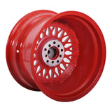 (2) 17X10 +30 5X100 / 5X114.3 Step Lip Deep Dish Mesh Wheels Rims Kit