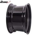 (4) 17X8.5 +25 5X100 / 5X114.3 Step Lip Deep Dish Mesh Wheels Rims