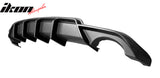 2022-2024 Honda Civic FE-C Rear Bumper Lip Diffuser Apron Matte Black