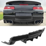 2014-2015 Chevy Camaro Ikon Rear Diffuser Bumper Lip PP
