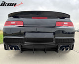 2014-2015 Chevy Camaro Ikon Rear Diffuser Bumper Lip PP