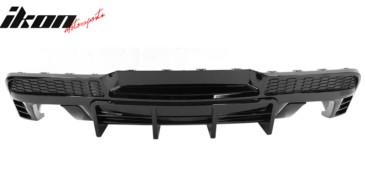 2014-2015 Chevy Camaro Ikon Rear Diffuser Bumper Lip PP