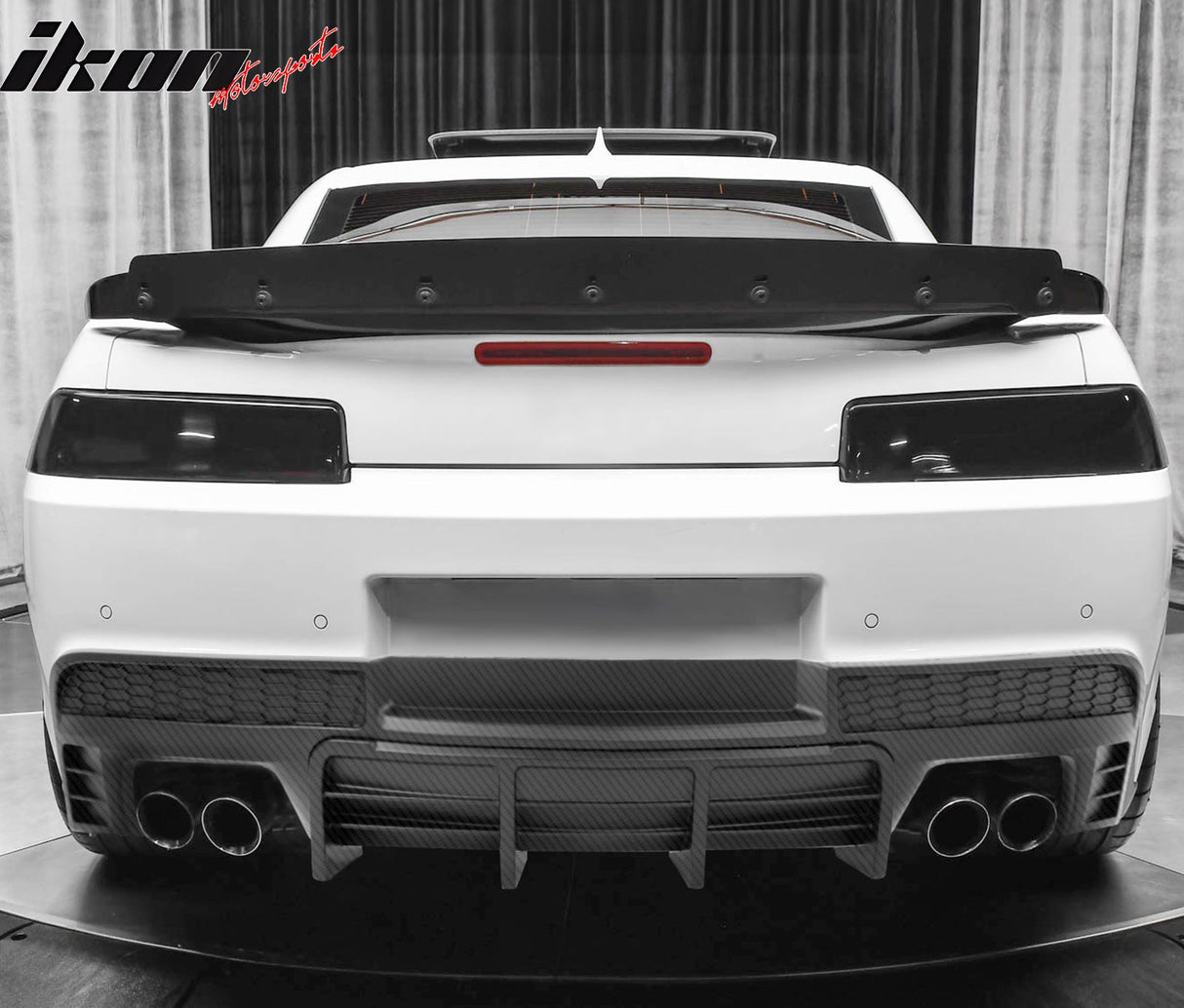 2014-2015 Chevy Camaro Ikon Rear Diffuser Bumper Lip PP