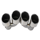 2014-2015 Chevy Camaro Black Rear Diffuser + Quad Exhaust Tips