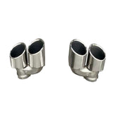2014-2015 Chevy Camaro Black Rear Diffuser + Quad Exhaust Tips