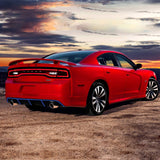 2012-2014 Dodge Charger OE Style Rear Diffuser + Reflective Tape
