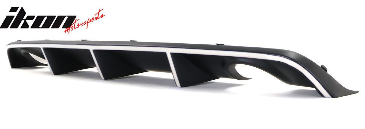 2012-2014 Dodge Charger OE Style Rear Diffuser + Reflective Tape
