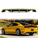 2012-2014 Dodge Charger OE Style Rear Diffuser + Reflective Tape