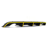2012-2014 Dodge Charger OE Style Rear Diffuser + Reflective Tape