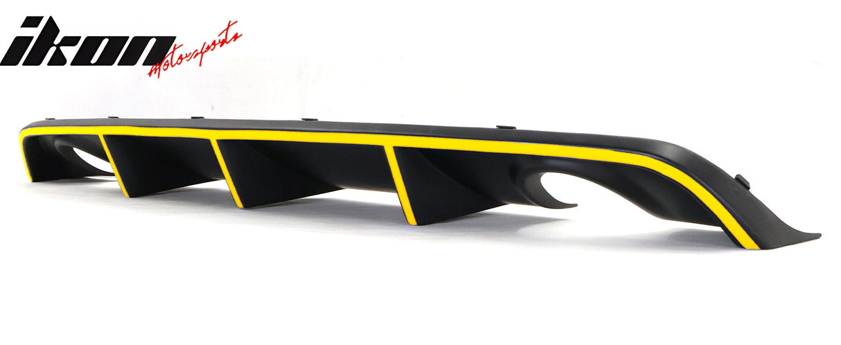 2012-2014 Dodge Charger OE Style Rear Diffuser + Reflective Tape