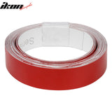 2012-2014 Dodge Charger OE Style Rear Diffuser w/ Red Reflective Tape