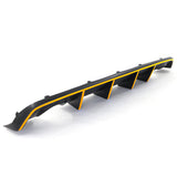2012-2014 Charger SRT8 V2 Style Rear Diffuser w/ Reflective Tape
