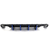 Rear Bumper Diffuser for 2020-2024 Dodge Charger Widebody IKON Style P