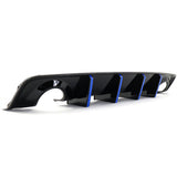 Rear Bumper Diffuser for 2020-2024 Dodge Charger Widebody IKON Style P