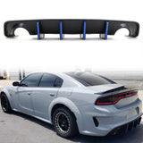 Rear Bumper Diffuser for 2020-2024 Dodge Charger Widebody IKON Style P